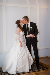 Fototapeta premium bride and groom