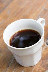 Americano black coffee.