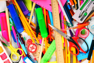 Stationery and school accessories.
