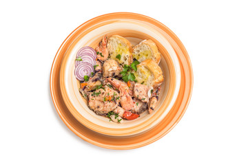 Zuppa di pesce, cucina mediterranea