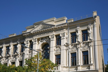 Fototapeta na wymiar House architctural detail,Vilnius
