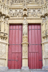 Hauptportal Eingang Amiens