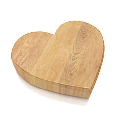wooden heart shaped kitchen board