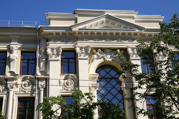 House architectural detail,Vilnius