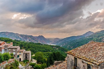 Obraz premium Sicilian village