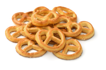 Obraz na płótnie Canvas Salted pretzels