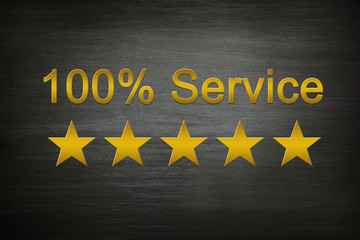 100% Service
