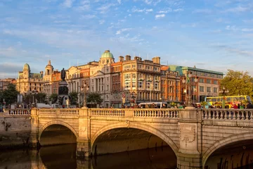 Selbstklebende Fototapete Europäische Orte O& 39 Connell Street - Dublin