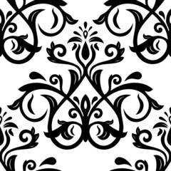 Orient Seamless Vector Pattern. Abstract Background