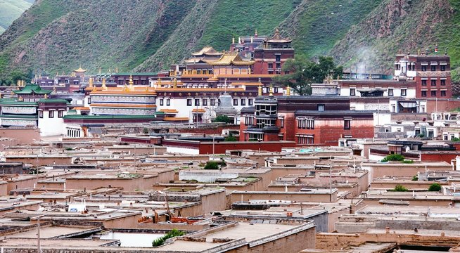 Labrang Monastery - Xiahe, Gannan, Gansu - china