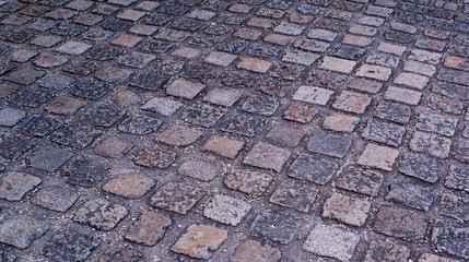 Stone road texture