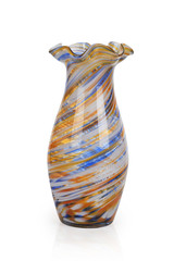 Bright glass vase