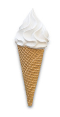Close-up of a plastic ice-cream