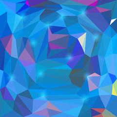 Obraz premium Abstract vector triangular geometric background