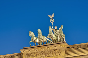Obraz premium The Brandenburger Tor at Berlin, Germany