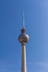 Berliner Fernsehturm am Alexanderplatz