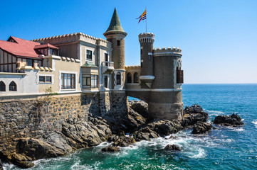 Wulff Castle in Vina del Mar, Chile