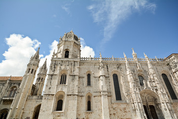 Fototapeta premium Mosteiro dos Jeronimos - Jeronimos Monastery, Lisbon Portugal