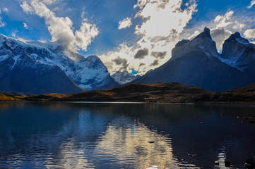 Fototapeta na wymiar Parque Nacional Torres del Paine, Chile