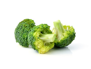 broccoli isolated on white background