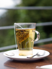 Teepause - Tee trinken - Auszeit - Entspannung