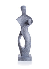 Modern statue of an child an it's mother © michaklootwijk