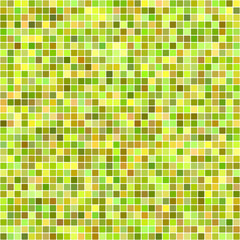 Autumn color pixel mosaic background
