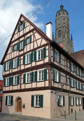 Fototapeta na wymiar St. Georg in Nördlingen
