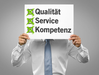 Qualität / Service / Kompetenz