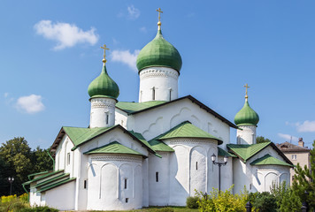 Fototapeta na wymiar Church of the Epiphany, Pskov, Russia
