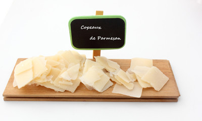 lamelles de parmesan