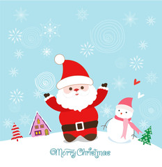 Merry christmas card