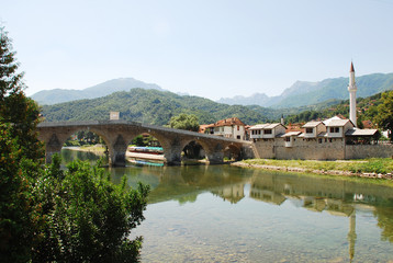 Fototapeta premium Old Stone Bridge in Konjic