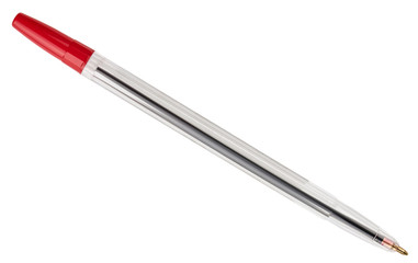 ballpoint pen isolated on white background