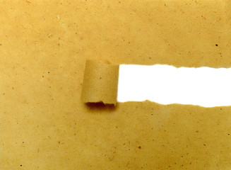 Torn Paper With Copyspace Inside