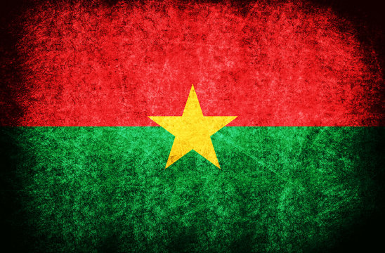 The National Flag of Burkina Faso