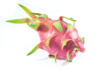 Dragon Fruit isolated on white background