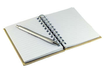 Notebook and Pen