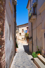 Fototapeta na wymiar Alleyway. Rocca Imperiale. Calabria. Italy.