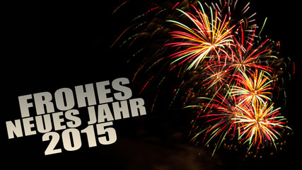 happy new year 2015 feuerwerk