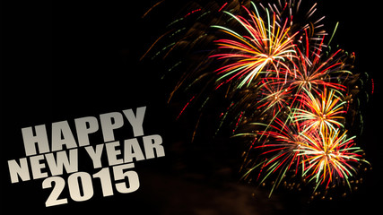 happy new year 2015 feuerwerk