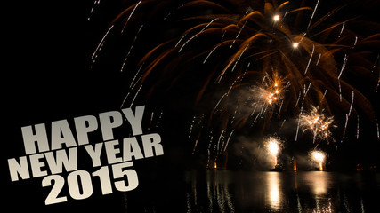 happy new year 2015 feuerwerk