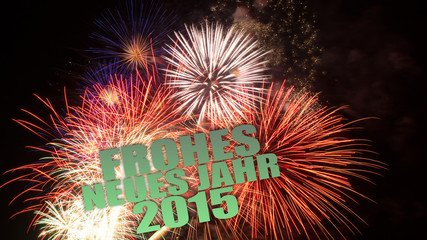 happy new year 2015 feuerwerk