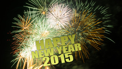 happy new year 2015 feuerwerk