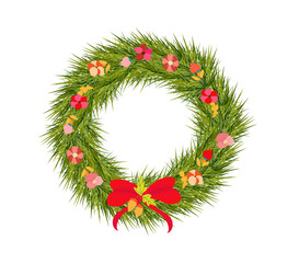 set of winter christmas house for design