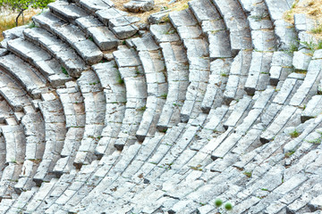 An ancient amphitheater (Greece)