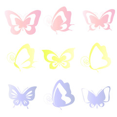 butterflies design