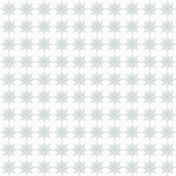 Light blue star pattern seamless abstract background