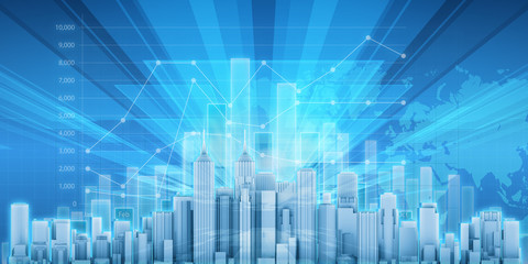 Economy city and chart profits