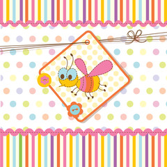 Baby shower with bee